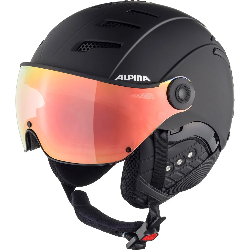 Alpina Jump 2.0 Visierhelm Black Matt Damen, Herren 3 Alpina Jump 2.0 Visierhelm Black Matt Damen, Herren