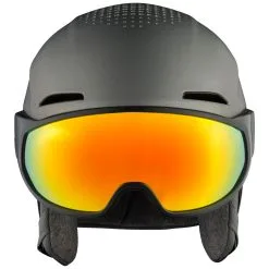 Alpina Oro QV Mips Sporthelm Gunmetal Matt Damen, Herren -Ski Verkaufsgeschäft alpina oro qv mips a9245231 gunmetal matt 02 gross