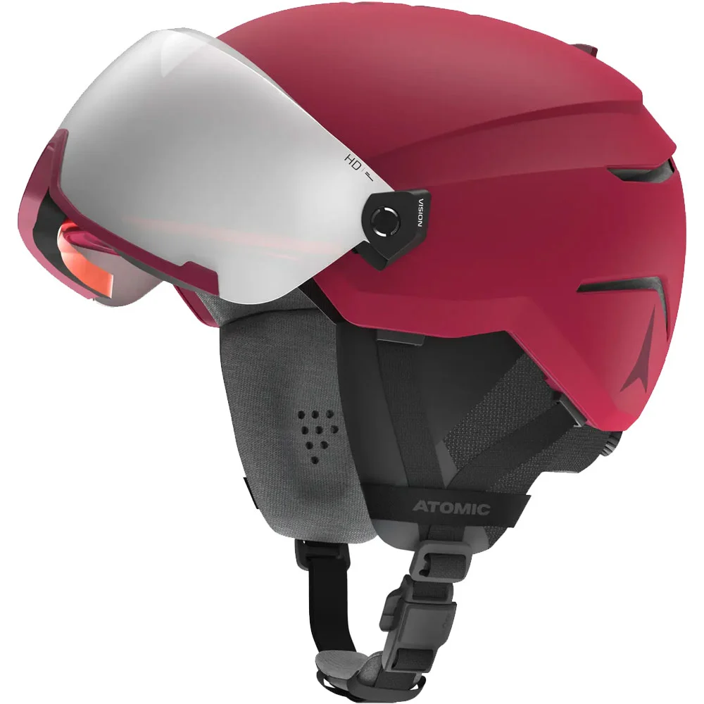 Atomic Savor Amid Visor HD Skihelm Dark Red Damen, Herren 4 Atomic Savor Amid Visor HD Skihelm Dark Red Damen, Herren – Bild 2