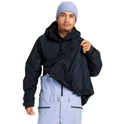 Burton Frostner Anorak Schneeanorak True Black Herren -Ski Verkaufsgeschäft burton frostner anorak 21470102002 02 gross9ABQYNZIdkSZC