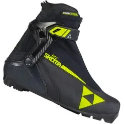 Fischer RC3 Skate Langlaufschuhe Black/Yellow Damen, Herren