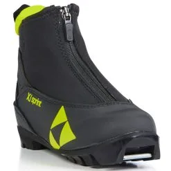 Fischer XJ Sprint Langlaufschuhe Black/Yellow Kinder -Ski Verkaufsgeschäft fischer xj sprint s40821 03 gross