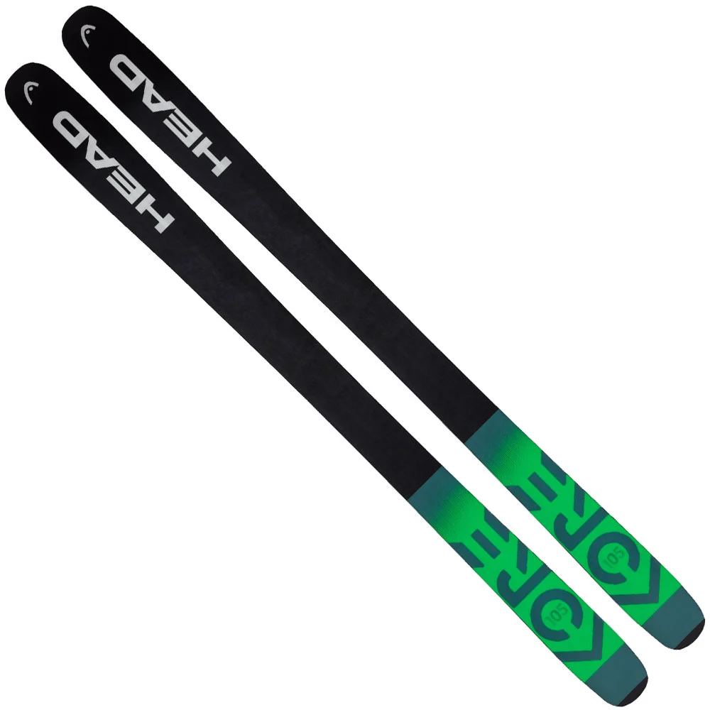 Head Kore 105 Freeride-Ski Anthracite/Green Herren 4 Head Kore 105 Freeride-Ski Anthracite/Green Herren – Bild 2