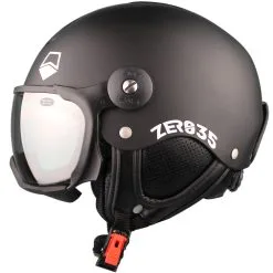 HMR Z1+VTFS10 Sport Line Color Skihelm Mit Visier Black/Photochromic Silver Damen, Herren