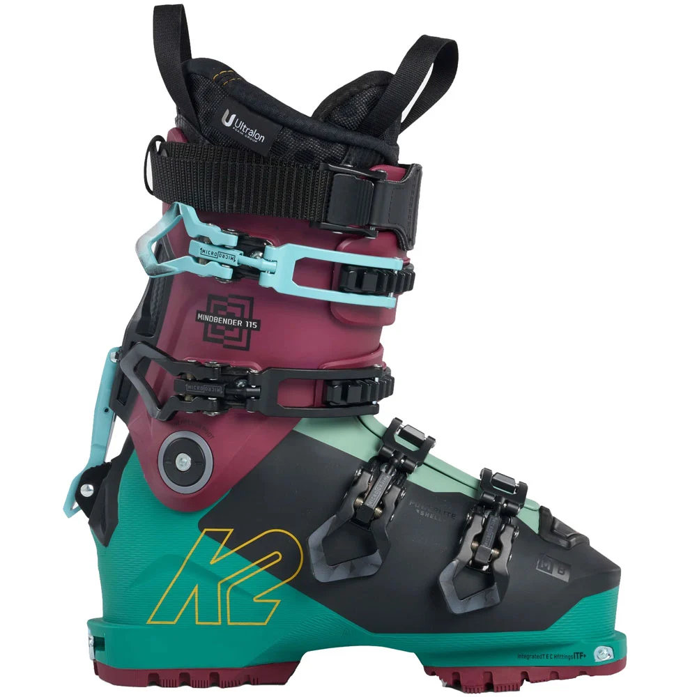 K2 Mindbender 115 Skischuhe Black/Burgundy/Green Damen 3 K2 Mindbender 115 Skischuhe Black/Burgundy/Green Damen