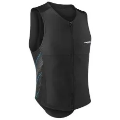 Ski Verkaufsgeschäft 44 Komperdell Cross Super Eco Vest Protektorweste Black/Cyan Damen