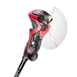 Leki Airfoil 3D Ski Alpin-Stöcke Schwarz/Rot Damen, Herren -Ski Verkaufsgeschäft leki airfoil 3d 65067951 03 gross