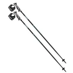 Leki Artena Airfoil 3D Skistöcke Schwarz/Türkis Damen, Herren