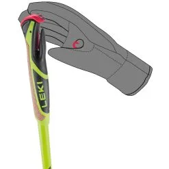 Leki CC 450 Langlaufstöcke Neonyellow/Black/White Damen, Herren -Ski Verkaufsgeschäft leki cc 450 yellow 652418011 04 gross