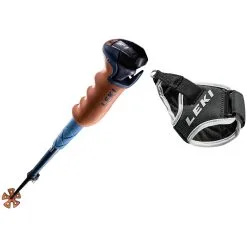 Leki Patrol Vario S Skistöcke Denimblue/White Damen, Herren -Ski Verkaufsgeschäft leki patrol vario s 65167211 01 gross