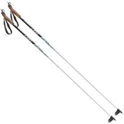 Leki Trail Carbon Langlaufstöcke Black/White/Blue Damen, Herren