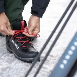 Madshus Vidda Langlaufschuhe Black/Red Damen, Herren -Ski Verkaufsgeschäft madshus vidda boot 18e2001 02 gross