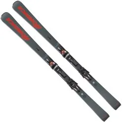 Ski Verkaufsgeschäft 26 Nordica Dobermann Spitfire 76 Pro Alpin-Skiset Grey/Red Damen, Herren