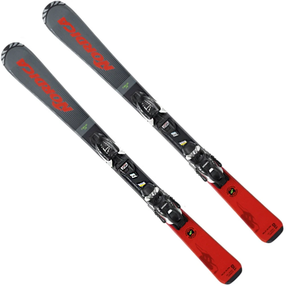 Nordica Team JR Kinder-Ski Grey/Red Kinder 3 Nordica Team JR Kinder-Ski Grey/Red Kinder