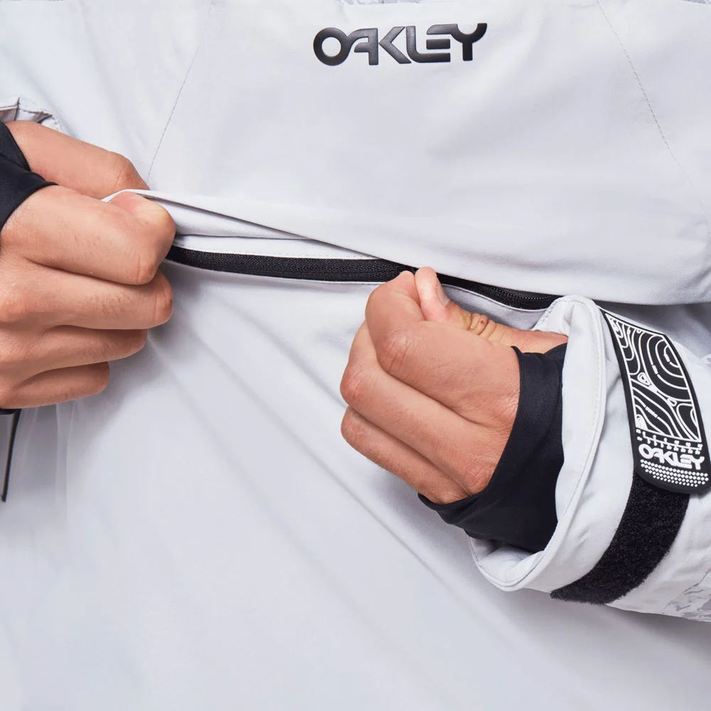 Oakley TC Ice BZI Snowboardanorak Grey Mountains Herren 5 Oakley TC Ice BZI Snowboardanorak Grey Mountains Herren – Bild 3