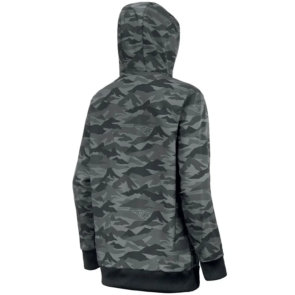 Picture Parker Softshell-Hoodie Metric Black Damen, Herren 4 Picture Parker Softshell-Hoodie Metric Black Damen, Herren – Bild 2