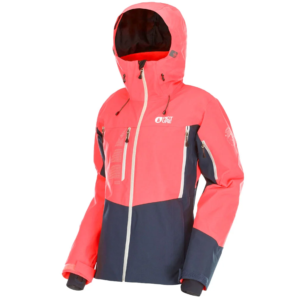 Picture Seen Skijacke Pink/Dark Blue Damen 4 Picture Seen Skijacke Pink/Dark Blue Damen – Bild 2