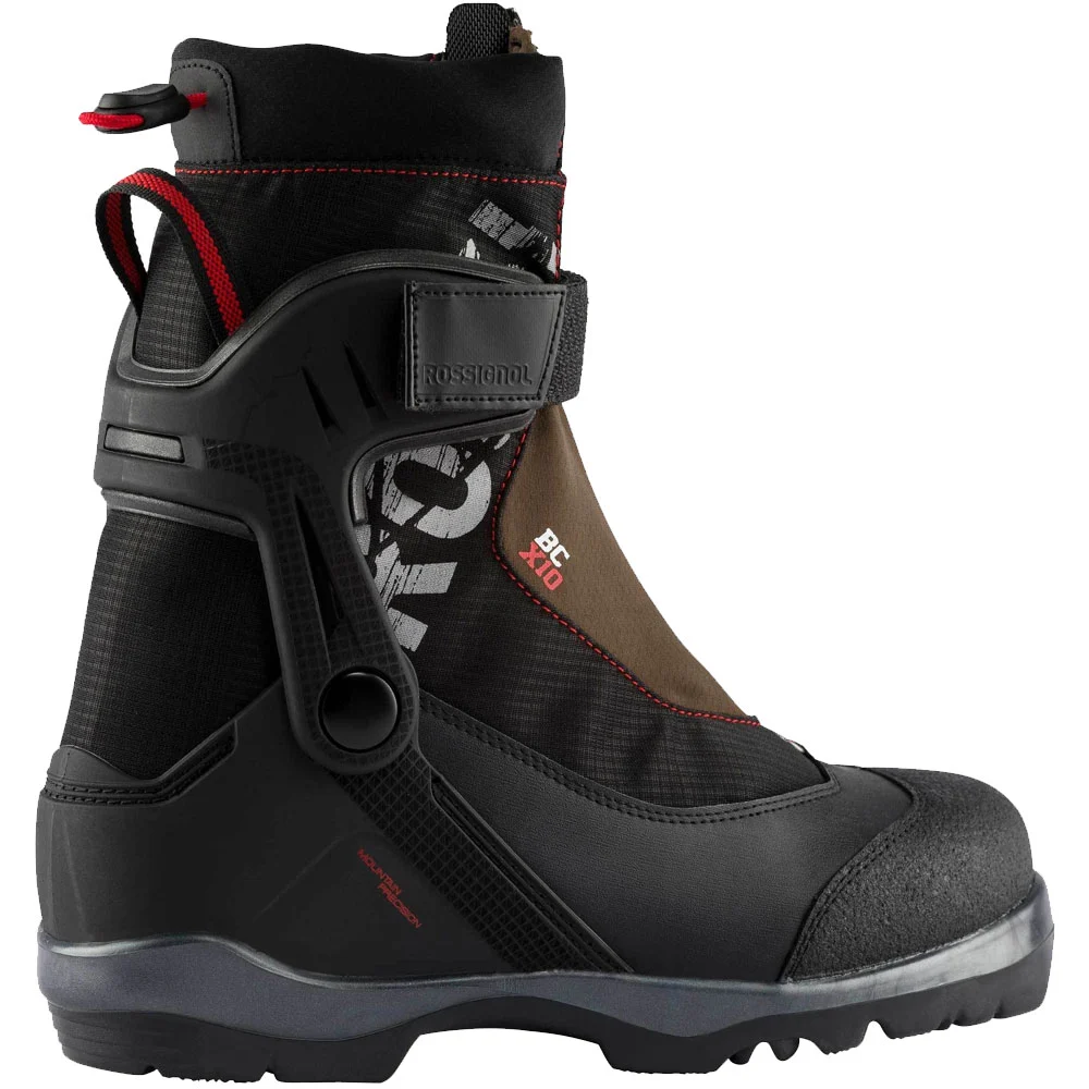 Rossignol BC X 10 Langlaufschuhe Black/Brown Herren 4 Rossignol BC X 10 Langlaufschuhe Black/Brown Herren – Bild 2