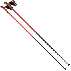 Rossignol Force 7 Langlaufstöcke Black/Red Damen, Herren