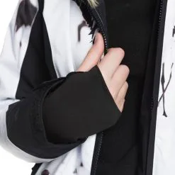 Roxy Jet Ski Snowboardjacke True Black White Birds Damen -Ski Verkaufsgeschäft roxy jet ski erjtj03218 kvj2 06 grossM9xAHd9OU9kiB