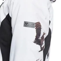 Roxy Jet Ski Snowboardjacke True Black White Birds Damen -Ski Verkaufsgeschäft roxy jet ski erjtj03218 kvj2 08 grossSYIGtFdGgaJHY