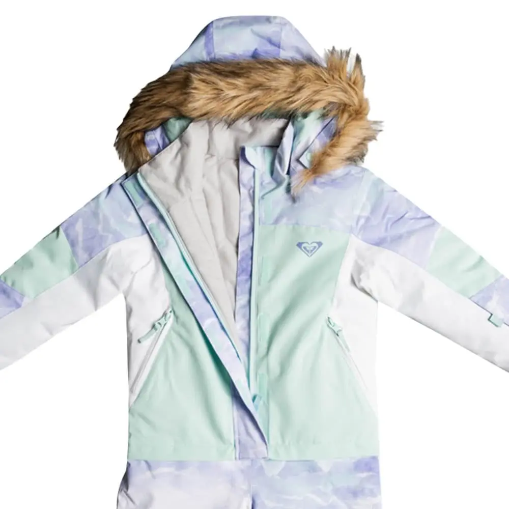 Roxy Sparrow Schneeanzug Fair Aqua Kinder – Bild 5