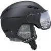 Salomon Icon2 Visor Snowboardhelm Black/Silver Uni Damen -Ski Verkaufsgeschäft salomon icon visor 408354 black gross