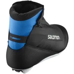 Salomon RC8 Nocturne Prolink Langlaufschuhe Black/White/Blue Herren -Ski Verkaufsgeschäft salomon rc8 nocturne prolink l41159300 01 gross
