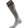 Sidas Sock Ski Merino LV Skisocken Brown/White Damen, Herren -Ski Verkaufsgeschäft sidas socks merino csoskmeri19 lv gross