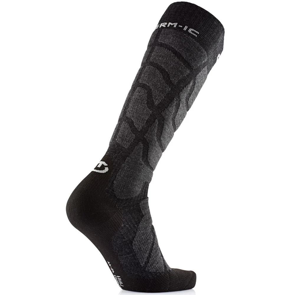 Therm-ic Ski Warm Skisocken Black/Grey Damen, Herren 4 Therm-ic Ski Warm Skisocken Black/Grey Damen, Herren – Bild 2