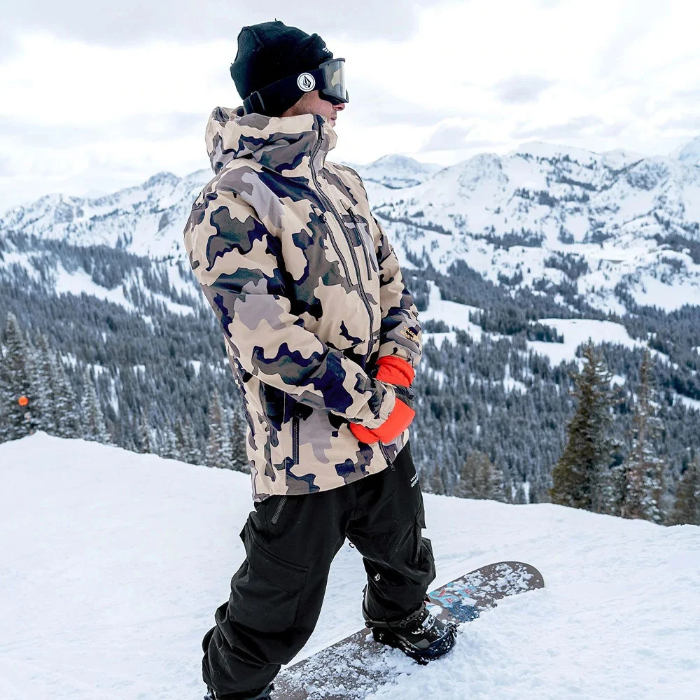 Volcom TDS Infrared Gore-Tex Wintersportjacke Drill Khaki Herren 11 Volcom TDS Infrared Gore-Tex Wintersportjacke Drill Khaki Herren – Bild 9