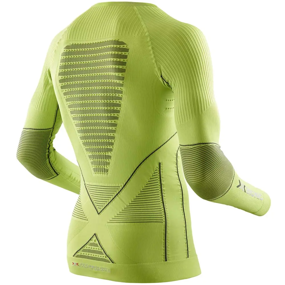 X-Bionic Energy Accumulator Evo Shirt Funktionsshirt Green Lime/Charcoal Herren 4 X-Bionic Energy Accumulator Evo Shirt Funktionsshirt Green Lime/Charcoal Herren – Bild 2