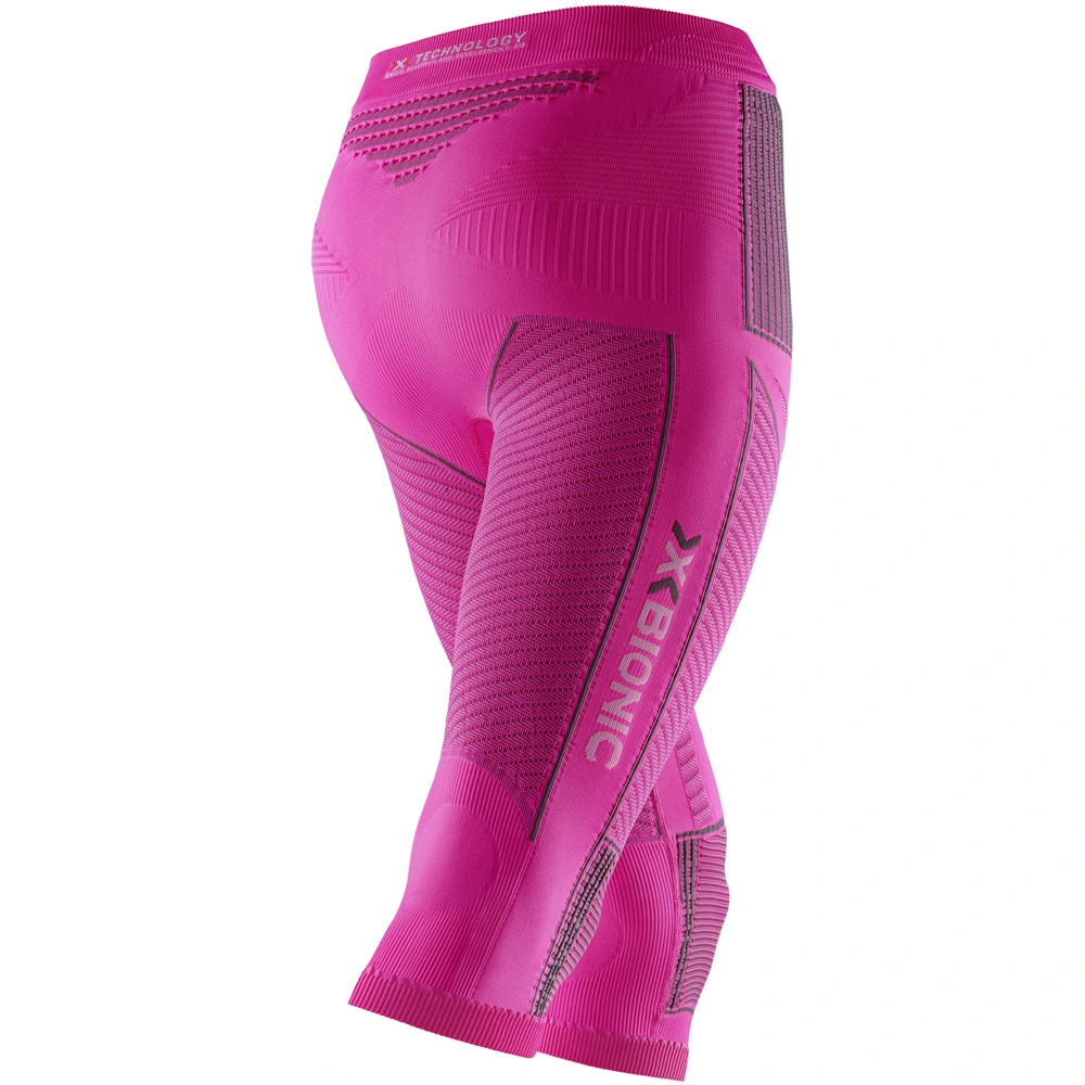 X-Bionic Energy Accumulator Evo Capri Funktionshose Pink/Charcoal Damen 4 X-Bionic Energy Accumulator Evo Capri Funktionshose Pink/Charcoal Damen – Bild 2
